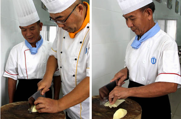 圖3 實踐課上認真練習的李鴻.jpg 圖3 實踐課上認真練習的李鴻.jpg